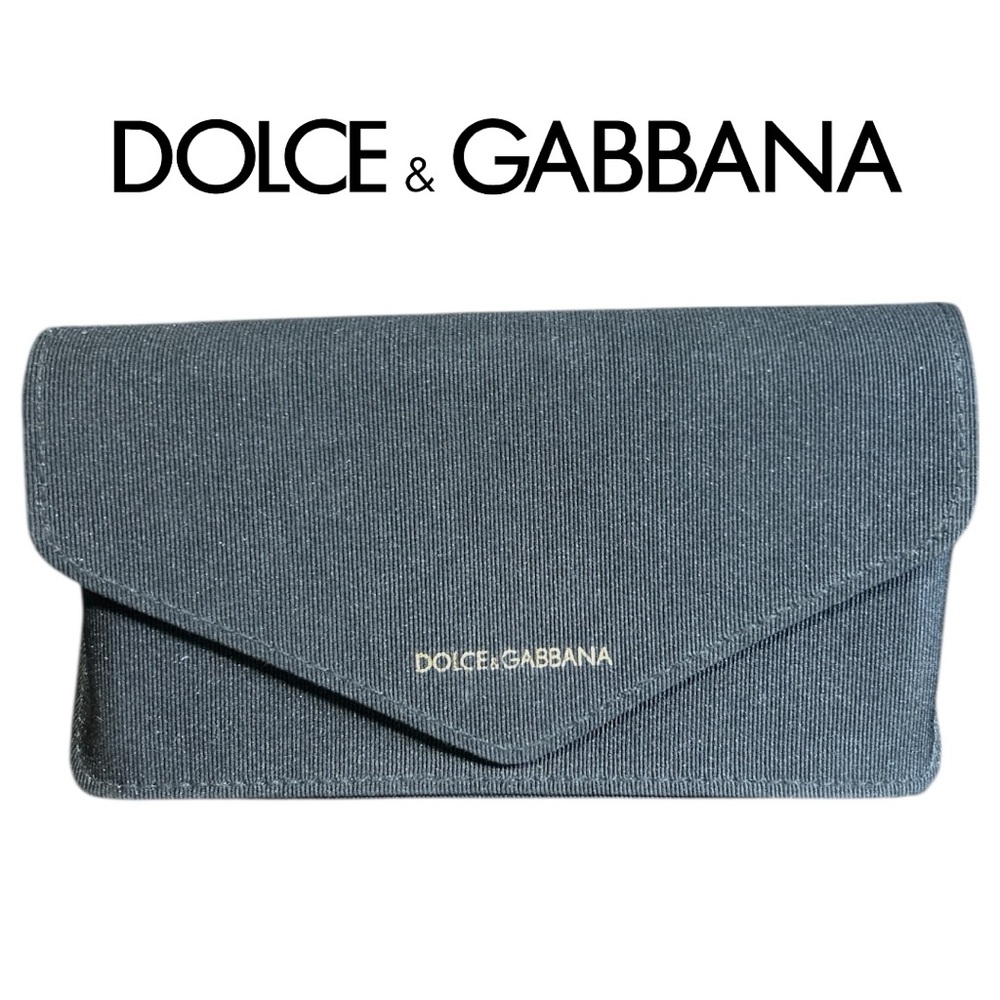 Dolce & Gabbana Authentic Black‎ Soft Eyeglass Case